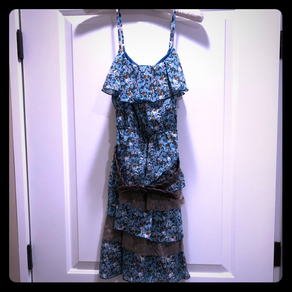 Maurice’s Multi-Tiered Belted Dress